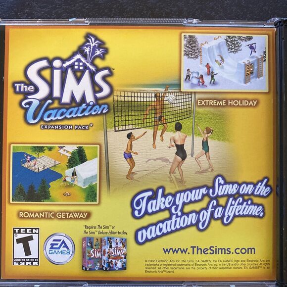 The Sims Unleashed 2 Disc Expansion Pack (PC, 2002) EA Games Cracked Case - Picture 6 of 6